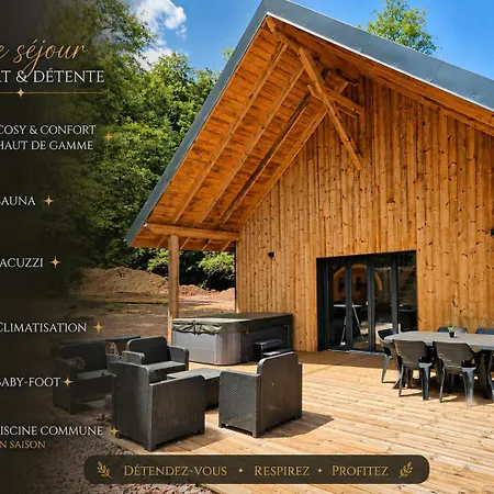 Cozy & Comfortable Premium Spa,sauna,air Conditioning,babyfoot Alpesi faház Anould