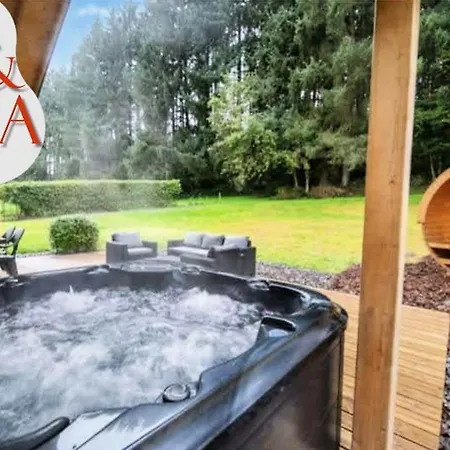 Alpesi faház Cozy & Comfortable Premium Spa,sauna,air Conditioning,babyfoot Anould