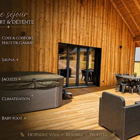 Cozy & Comfortable Premium Spa,sauna,air Conditioning,babyfoot Alpesi faház Anould