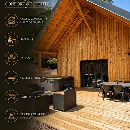 Cozy & Comfortable Premium Spa,sauna,air Conditioning,babyfoot Chalé Anould